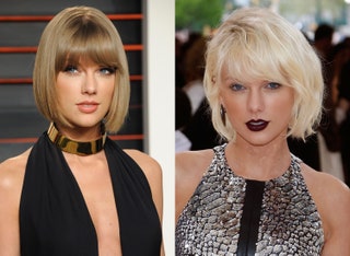 ربما تحتوي الصورة على Taylor Swift Human Person Face Kid Blonde Teen Teen and Hair