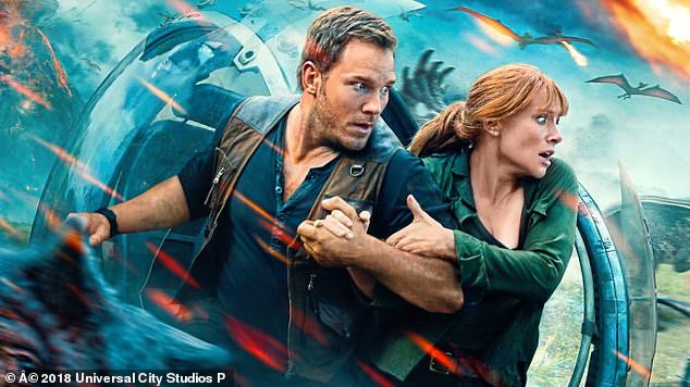 الإجراء: سيتمكن المشاهدون بدلاً من ذلك من الاستمتاع بـ Jurassic World: Fallen Kingdom لعام 2015 من بطولة كريس برات وبريس دالاس هوارد