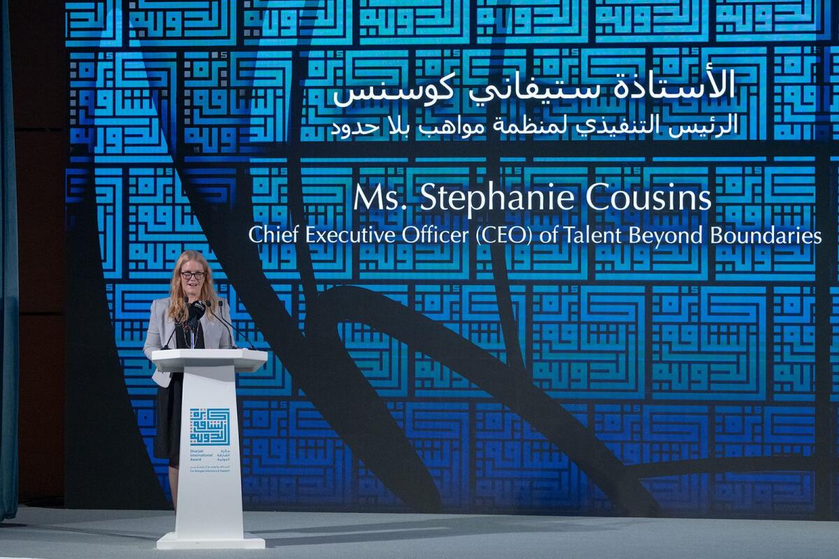 الرئيس التنفيذي العالمي لشركة TBB Stephany Cousins.  - الصورة المرفقة