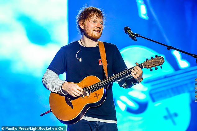 مثير للإعجاب: في حين أن جولة Ed Sheeran Divide ، التي لعب فيها 258 موعدًا ، حصدت له 603 مليون جنيه إسترليني