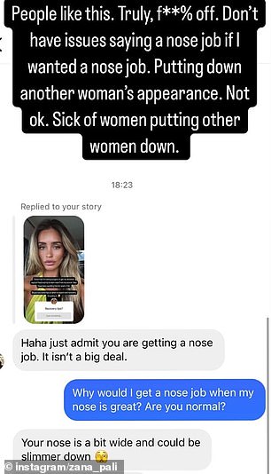 وفي تعليقه على المحادثة، قال بالي: 