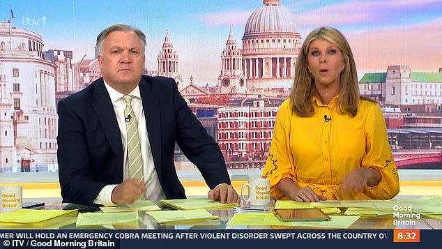 يأتي ذلك بعد أن دافعت قناة ITV عن السماح لإد بولز بإجراء مقابلة مع زوجته إيفيت كوبر في برنامج Good Morning Britain