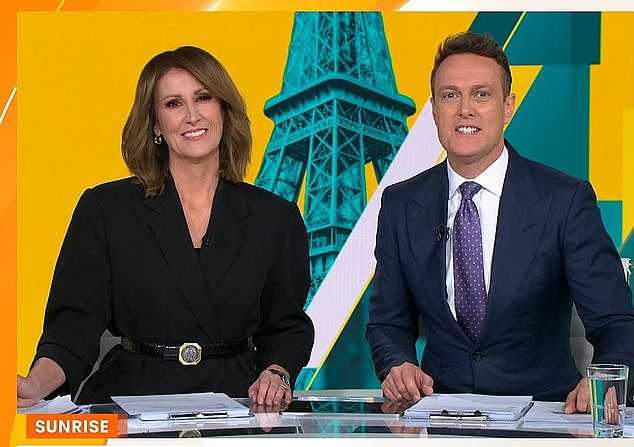 خسرت شيرفينجتون عندما فازت ناين بحقوق البث الحصرية للحدث الرياضي المذهل في عام 2023 (فوق، مع ناتالي بار)