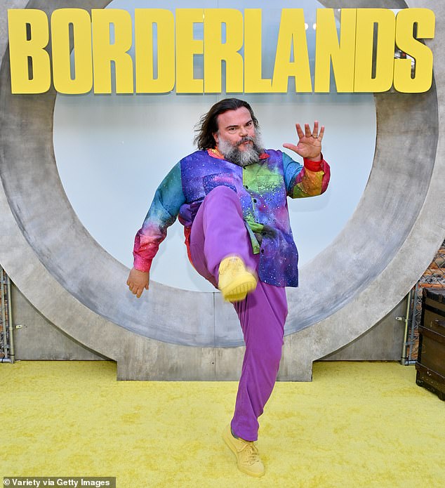 بدا جاك رائعًا في العرض الأول لفيلمه الكوميدي الخيالي العلمي الذي سيُعرض في دور السينما بالمملكة المتحدة يوم الخميس