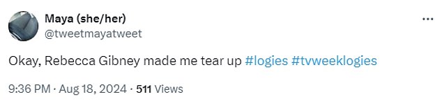 سرعان ما أشعلت تلك اللحظة المؤثرة موقع X، المعروف سابقًا باسم Twitter،