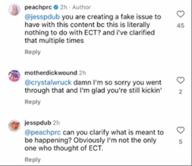 في حين اشتكى بعض المعجبين من هذا المشهد الذي يظهر عقوبة الإعدام، كان آخرون أكثر انزعاجًا لأنه قد يظهر العلاج بالصدمات الكهربائية (ECT)، المعروف باسم العلاج بالصدمات الكهربائية.