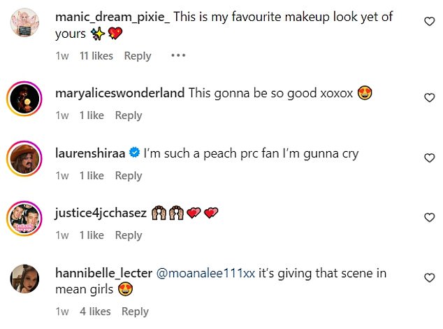 في غضون ذلك، قال العديد من معجبي المغنية أنهم أحبوا الأغنية والفيديو وأغدقوا على Peach PRC الثناء