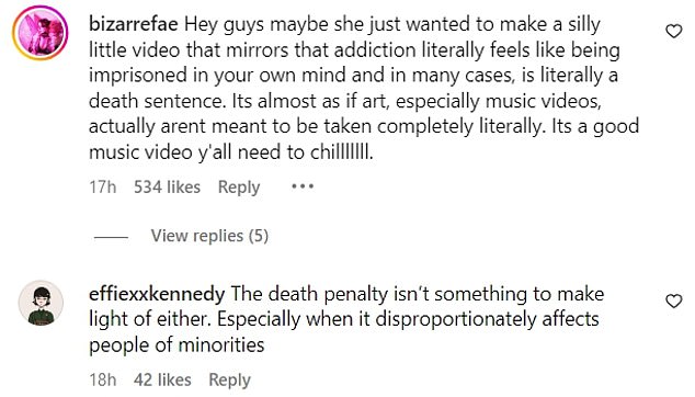 يدافع بعض معجبي Peach PRC عن الفيديو الموسيقي باعتباره 