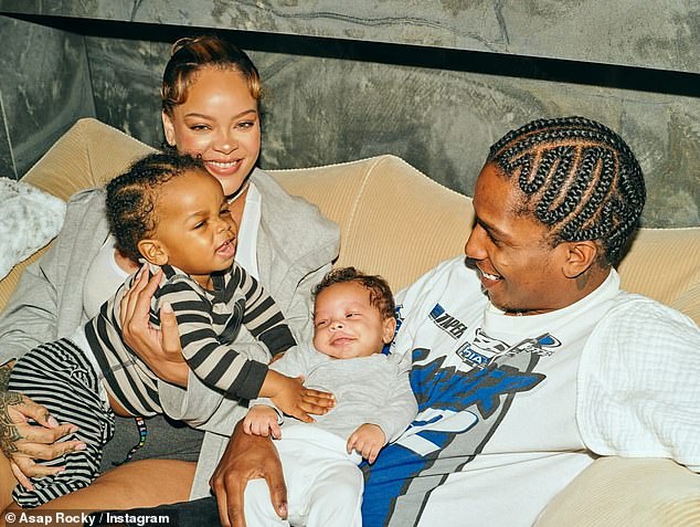 يأتي منشورها بعد أن تحدث صديقها، A$AP Rocky، عن كونها