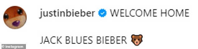 أصبحت نجمة البوب ​​البالغة من العمر 30 عامًا وعارضة الأزياء البالغة من العمر 27 عامًا والدين لأول مرة عندما أنجبت طفلًا ذكرًا، والذي كشف عنه جاستن في منشور محب على إنستغرام يكشف عن اسم ابنهما: جاك بلوز بيبر