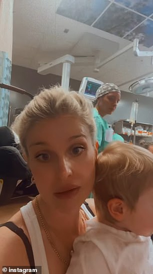 في نفس اليوم، شاركت أوزبورن مقطع فيديو خاص بها على حسابها على إنستغرام، وأوضحت كيف أصيب ويلسون.