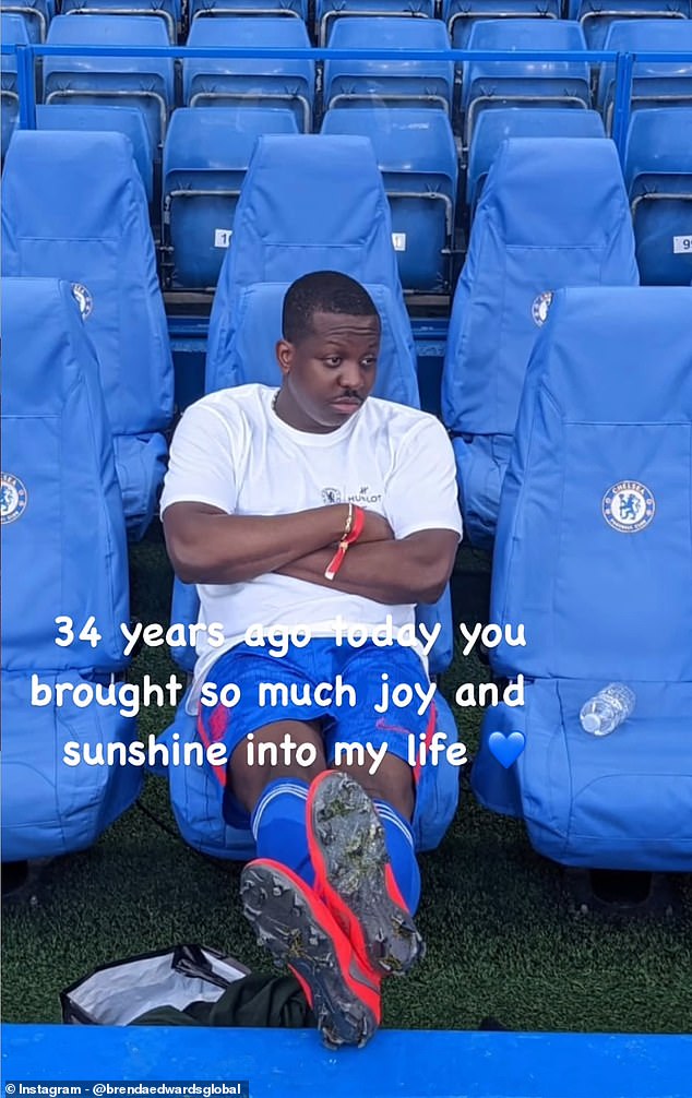 شاركت بريندا مقطع فيديو لجمال، يضم صورًا من حياته المثيرة، وكتبت معه: 