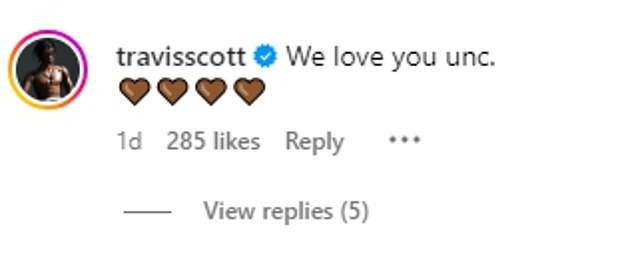 وقد امتلأ قسم التعليقات بتمنيات طيبة من المعجبين والموسيقيين المشهورين