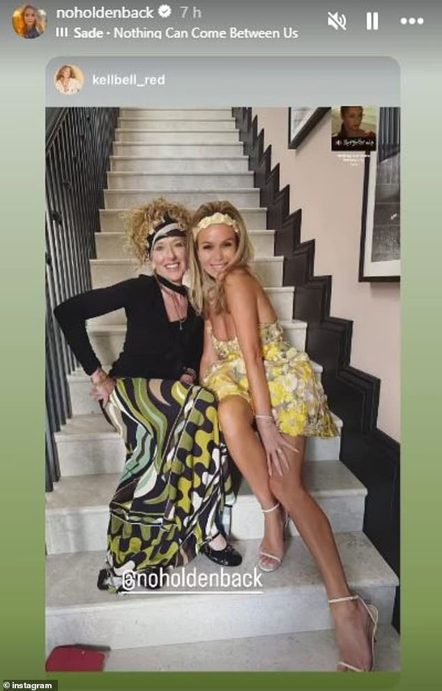 كما حضر الحفل مصممة الديكور الداخلي كيلي هوبن (في الصورة أعلاه) ومصممة ملابس السباحة ميليسا أوداباش