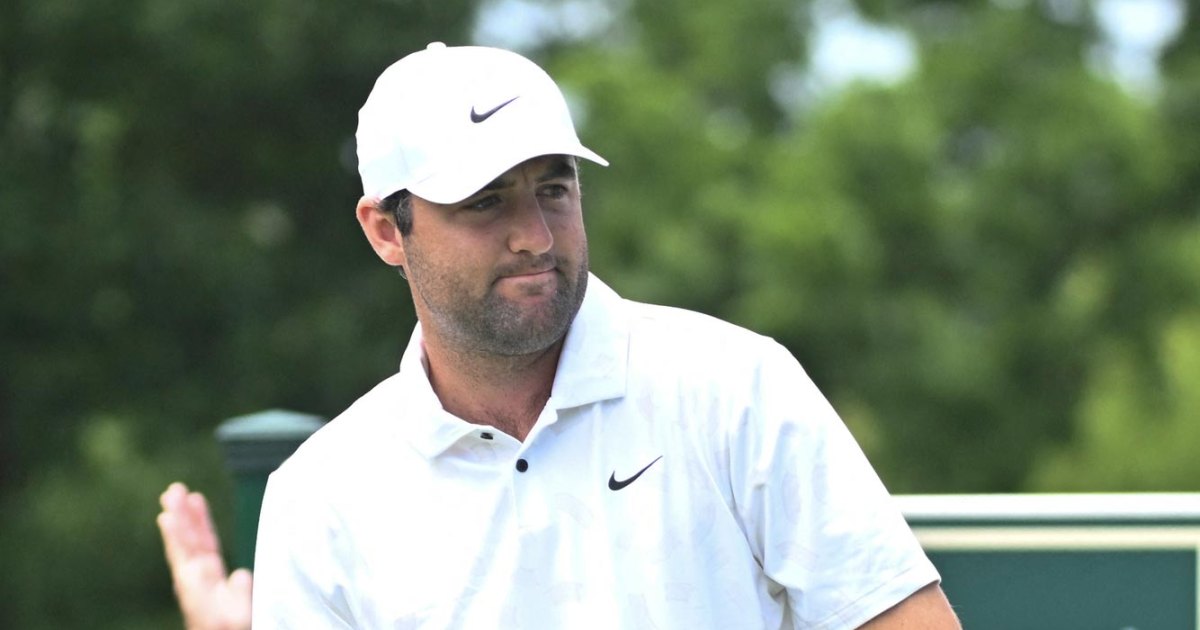 سكوتي شيفلر تسقط قنبلة في ملعب الجولف