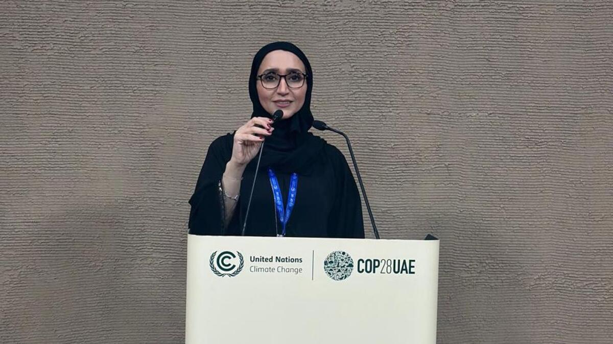 آل مالك يلقي كلمة في مؤتمر المناخ COP28 في الإمارات العربية المتحدة