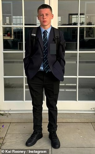 تأتي صور العودة إلى المدرسة الرائعة بعد أن احتفل ابن كولين وواين الأكبر كاي بعودته إلى المدرسة العام الماضي