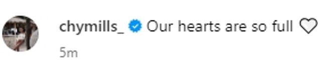 أعلنت شاينا عبر حسابها على إنستغرام عن ولادة ابنتها، حيث نشرت صورة بالأبيض والأسود لأصابع قدم ابنتها وكتبت: 