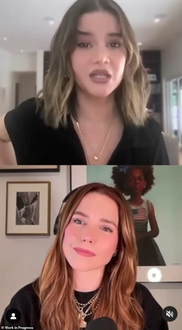 قالت الفائزة بجائزة جرامي البالغة من العمر 34 عامًا في بودكاست Sophia Bush Work in Progress يوم الخميس الماضي: