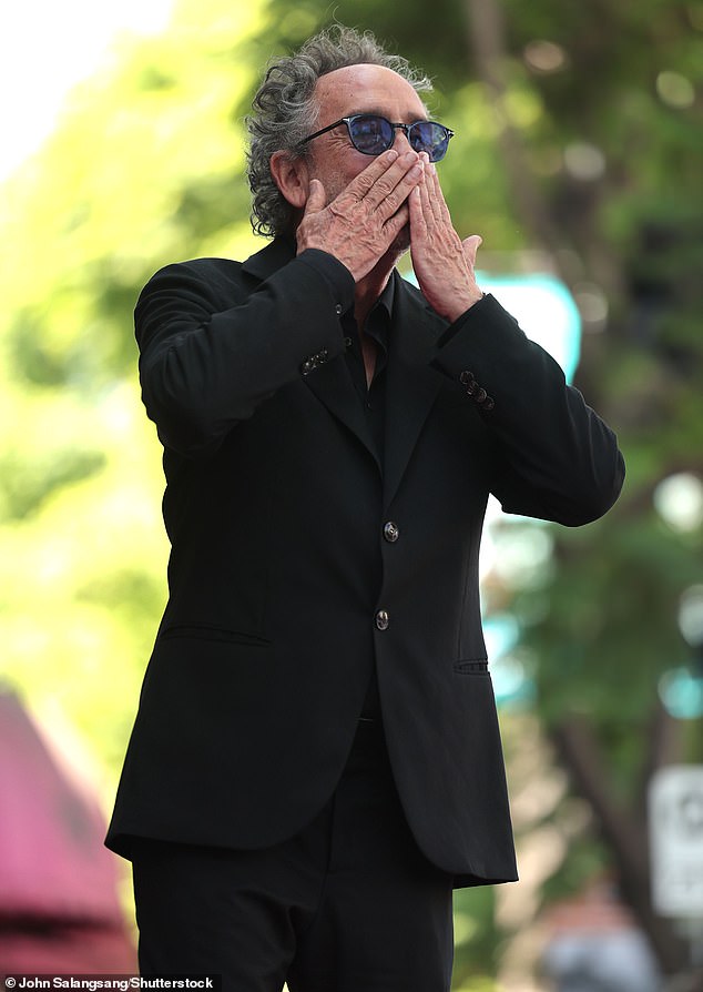 في خطابه، قال تيم إن الحصول على نجمة كان 