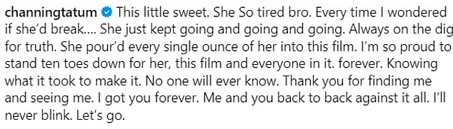 الممثل، 44 عامًا، الذي يتولى الدور الرئيسي في أول ظهور إخراجي لكرافيتز البالغ من العمر 35 عامًا Blink Twice، ذهب عاري الصدر بينما كان شريكه ينام على صدره في الصورة الحلوة