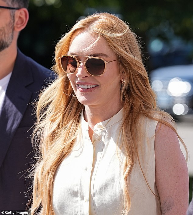 حضرت الممثلة البالغة من العمر 38 عامًا بطولة التنس في فلاشينج ميدوز برفقة زوجها رجل الأعمال بدر شماس