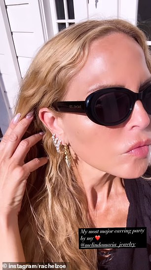 شاركت يوم الأحد لقطات من يومها تحت أشعة الشمس مع 4.7 مليون متابع لها على إنستغرام عبر ميزة القصص في التطبيق