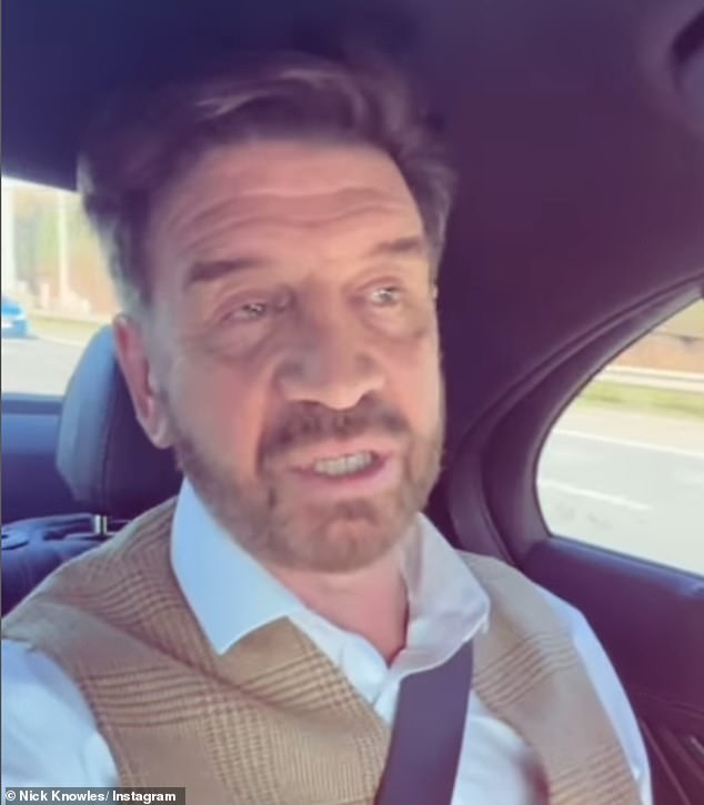 وقال نيك على إنستغرام:
