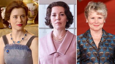 صور طاقم مسلسل The Crown على مر السنين من إنتاج كلير فوي/أوليفيا كولمان/إيميلدا ستونتون