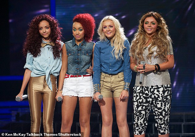 وجدت Jade الشهرة بعد فوز Little Mix بجائزة X Factor في عام 2011 - في الصورة مع زميلتها في الفرقة Leigh-Anne Pinnock وPerrie Edwards وJesy Nelson