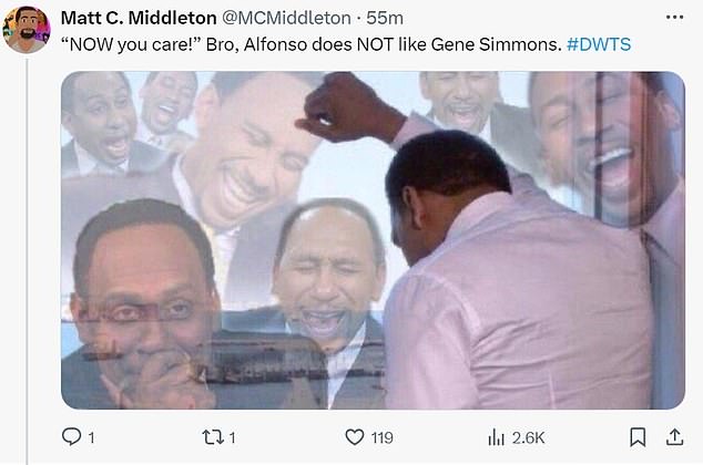 '"الآن أنت تهتم! يا أخي، ألفونسو لا يحب جين سيمونز