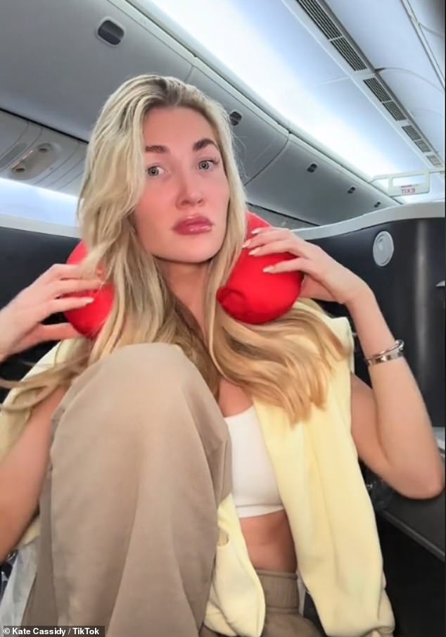 وقالت في مقطع فيديو على TikTok: 