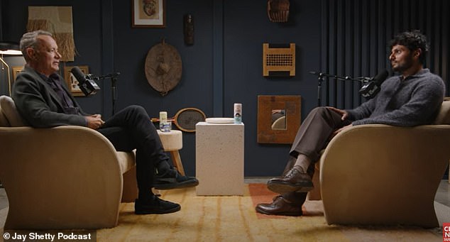 ظهر الممثل المولود في كونكورد بولاية كاليفورنيا في البودكاست On Purpose مع Jay Shetty