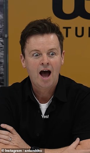 انتقلت كنوز Tyneside TV ومضيفو العرض إلى Instagram لمشاركة لمحة سريعة عن اللحظة التي علموا فيها بمن سينضم إليهم تحت