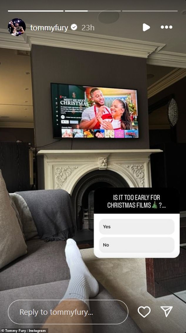 يوم الأربعاء، شارك تومي لقطة من مكان إقامته الجديد بعد أن أقام منزلًا في 