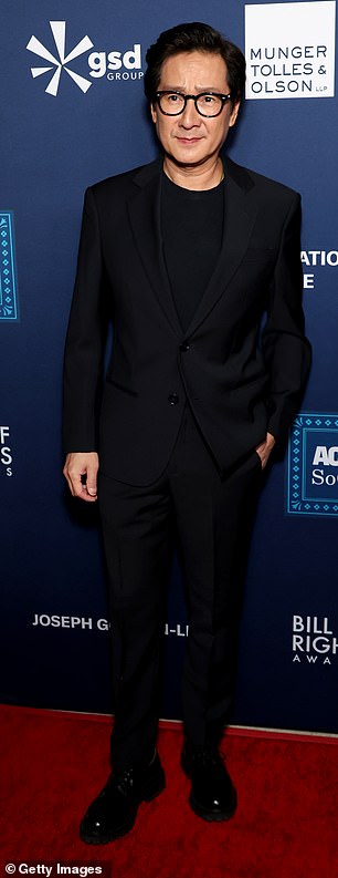 ارتدى النجم Ke Huy Quan، نجم فيلم 