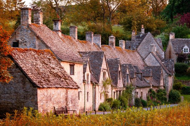 Bibury ، Arlington Row ، Gloucestershire ، إنجلترا