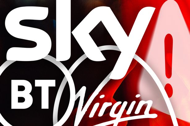 Sky ، BT ، Virgin Media Broadband