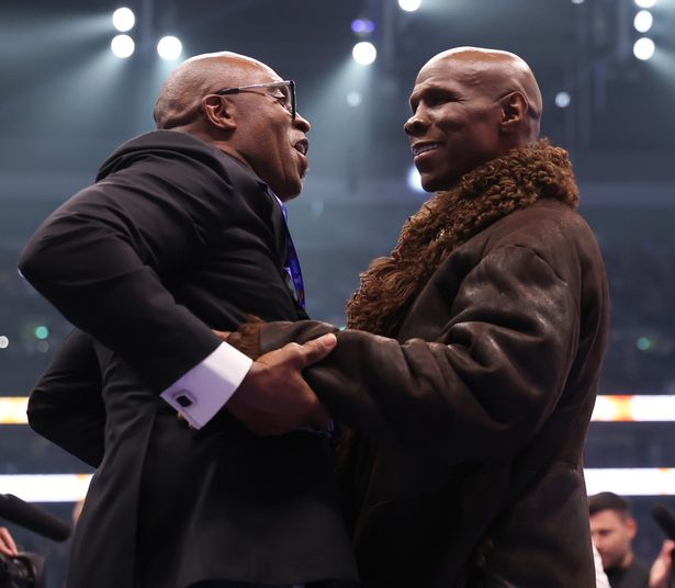 كريس يوبانك SNR و Nigel Benn
