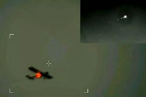 هدف يتم اكتشافه بواسطة رادار