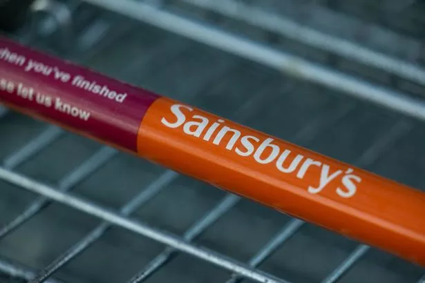 عربة التسوق في Sainsbury