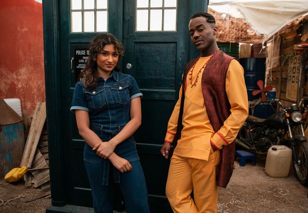 يلعب Ncuti Doctor Who