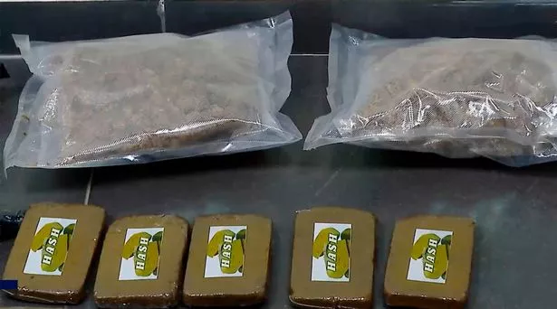 جورجيا للاشتباه في حملها 14 كجم من القنب ، والتي قد تؤدي إلى 20 عامًا في السجن أو حتى عقوبة السجن مدى الحياة