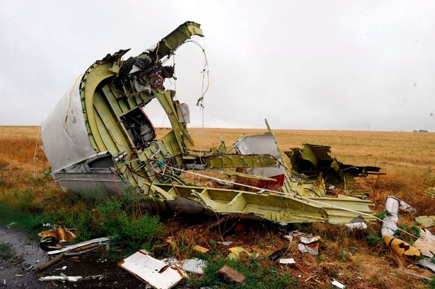 صورة لحطام MH17