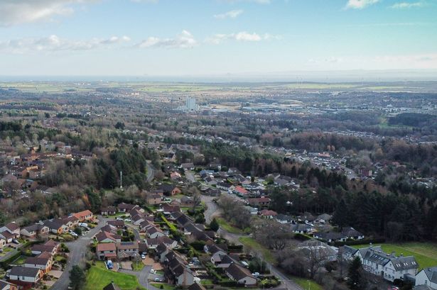 Glenrothes الصورة الجوية