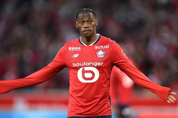 ليل - جوناثان ديفيد من ليل أوسك خلال مباراة الدوري الفرنسي 1 بين ليل أوسك وأوليمبيك ليونيس على ملعب بيير موروي في 4 مايو 2025 في ليل ، فرنسا. ANP | هولاندسي هوجت | Gerrit Van Keulen (تصوير ANP عبر Getty Images)