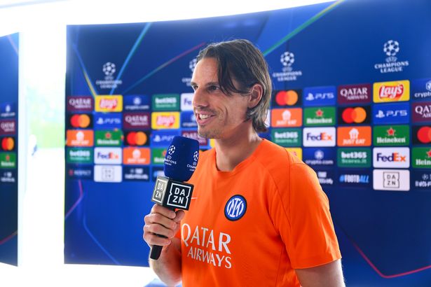 COMO ، إيطاليا - 26 مايو: يتحدث Yann Sommer من FC Internazionale إلى وسائل الإعلام خلال المؤتمر الصحفي لـ FC Internazionale في مركز تدريب BPER في Appiano Gentile في 26 مايو 2025 في كومو ، إيطاليا. (تصوير Mattia Pistoia - Inter/Inter عبر Getty Images)