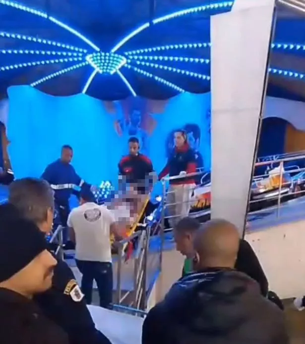 تم تصوير جواو فيكتور سوزا ترينددي دا سيلفا في نقالة