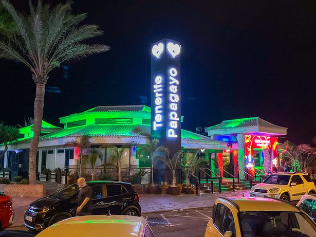 Papagayo Nightclub ، على الشريط ، حيث شارك جاي سلاتر في الساعات التي سبقت وفاته