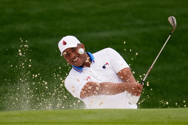 Jhonattan Vegas خلال الجولة الثانية في الولايات المتحدة PGA